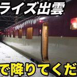 【東京〜大垣】大雪で運転打ち切り！寝台列車サンライズ出雲に乗ってきた