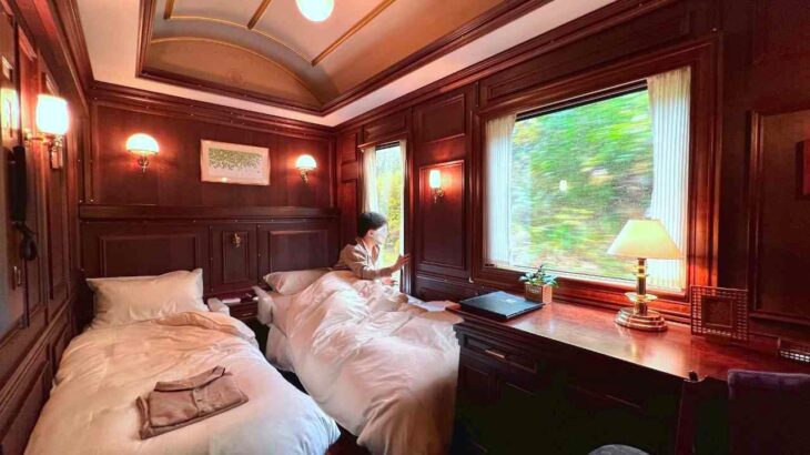 Riding Japan’s 7 Star Luxury Sleeper Train | Seven Stars in Kyushu