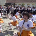 京都橘高等学校 吹奏楽部 ( クラリネット Clarinet ) 音楽の丘 ブルーメンパレード！ 20150426 14:00～