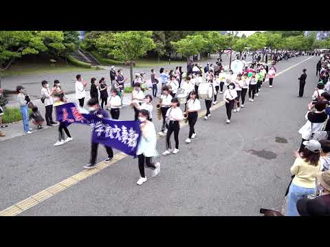 マーチングパレード(Marching Band Parade)＜千葉県松戸市立和名ケ谷中学校吹奏楽部@千葉県柏市＞[2022-05-07]