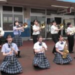 日本ウエルネス高等学校　吹奏楽部　 日立南ドライブイン 2022 06 18