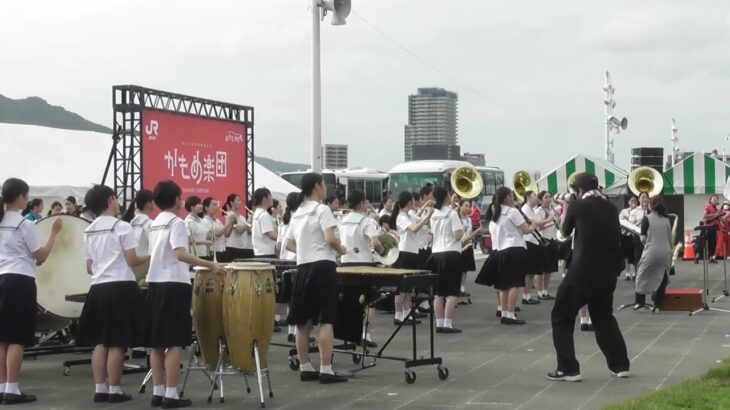 オールデーズメドレー 活水高等学校吹奏楽 ながさきみなとまつり 2022