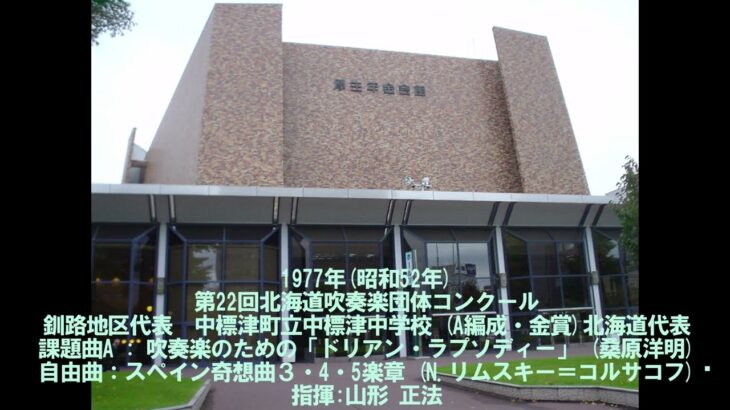 第22回北海道吹奏楽団体コンクール　中標津町立中標津中学校