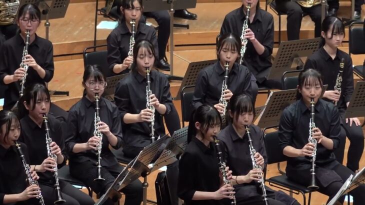 川崎市立橘高校 吹奏楽部「プラハのための音楽1968 より」
