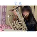 宝島（響け！ユーフォニアム版）吹いてみた#宝島#吹奏楽#ユーフォニアム#金管楽器#小学生女子#かなピアノリンレンアイコン