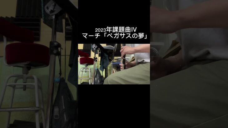 今年の課題曲何が好きですか??👀#クラリネット #clarinet #吹奏楽 #課題曲 #ペガサスの夢