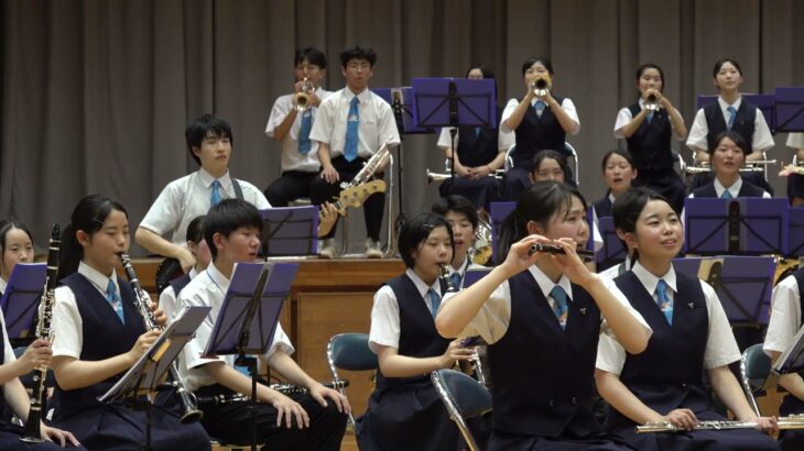 千葉商業高校 吹奏楽部「ふるさと」