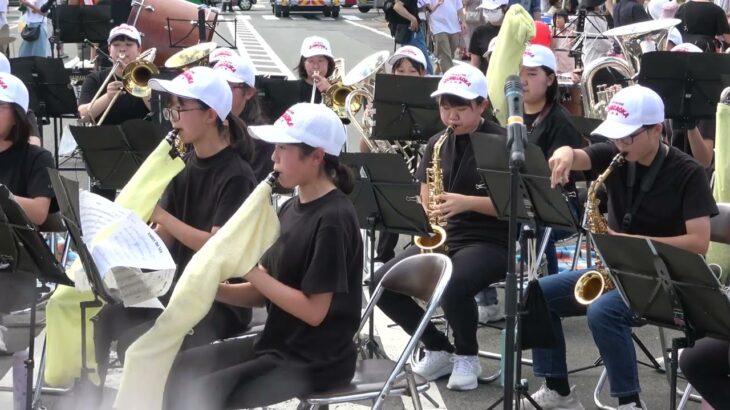 泉丘中学校吹奏楽部「美女と野獣メドレー」