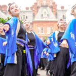 [4K] 市立船橋高校吹奏楽部THEヨサコイ　YOSAKOIソーラン祭り 2024 日曜日 道庁赤れんが会場 (中央)