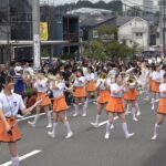 京都橘高校吹奏楽部 | 常滑市制70周年記念パレード | KYOTO TACHIBANA SHS BAND | 2024年9月29日
