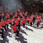「“Jingle Bells“ in Swing(ジャズアレンジ『ジングルベル』)」＜千葉県立四街道高校吹奏楽部@千葉県千葉市中央区＞[2018-12-24]
