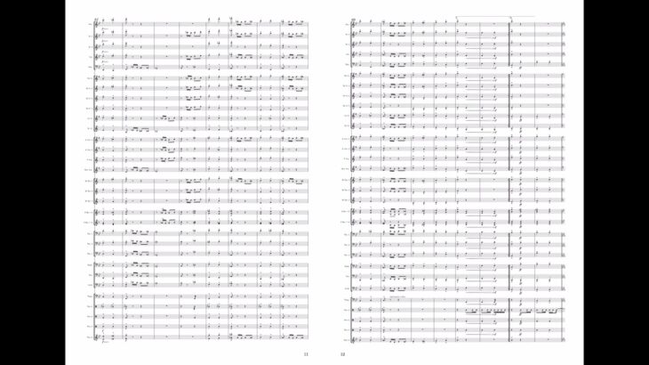 行進曲「一騎当千」(音源改良、吹奏楽自作曲)