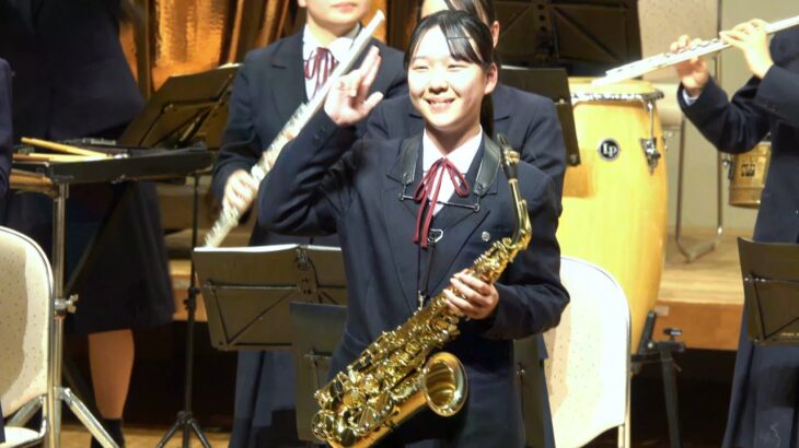 浜名高校 吹奏楽部「デイープ・パープル・メドレー」