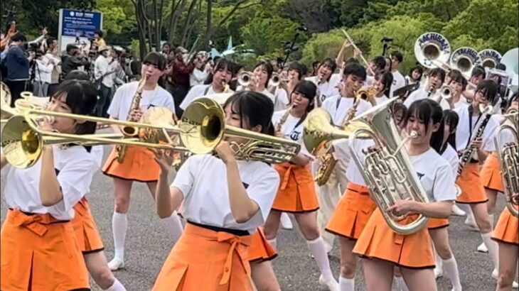 一年生デビュー！京都橘高校吹奏楽部　関西ローズEXPO2025