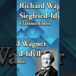 ワーグナー／ジークフリート牧歌　Richard Wagner / Siegfried-Idyll クラリネット・クワイアー 編曲：小林聡  Clarinet Choir