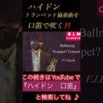 【口笛演奏】トランペット協奏曲ハイドン　#haydn #口笛 #トランペット　#協奏曲
