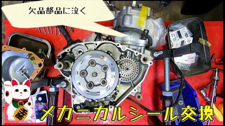 TS200R メカニカルシール フューエルコック プチプチレストア Part5