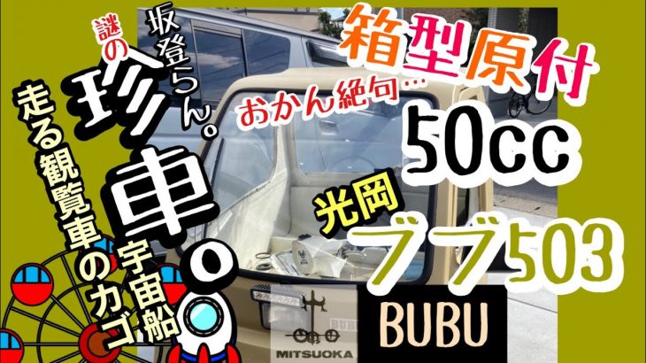 ラビホリ名車紹介 vol. 3【 光岡 BUBU 503】