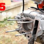 ♯15　 ジャパニーズビジネスバイク・CD50をイタリアンカフェレーサーにする！　JUN internarional製 BFヘッド 80ccボアアップキット　カブ90ヘッド