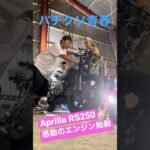 250cc 70馬力の怪物、感動のエンジン始動【レストア】