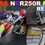 【バイクレストア】HONDA　NSR250R　MC28　キャブレターからガソリン漏れ