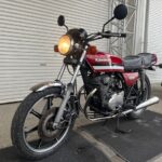 AUS001-10-0A1.【一時抹消済み】逆車 Z250FT 赤 KAWASAKI KZ250A型 エンジン実働!吹け上がり良好!現状販売.レストア&カスタムベース/愛知県豊橋市/ヤフオク出品中