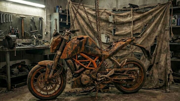 KTM 390 DUKE レストア | 軽量ネイキッド修理・完全復活