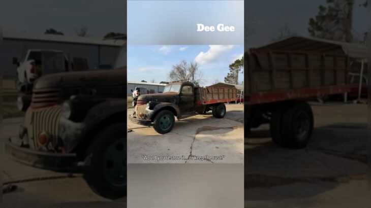 Restore or Rust? 1942 Chevy Pickup 🤔