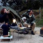【ふたりソロキャンプ】初心者の女性部下の方がカッコいいテントを持っていた件。。【飲んだくれ】