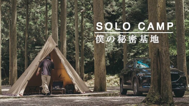 【ソロキャンプ】木漏れ日が降り注ぐサイトで食を楽しむ休日。SOLO CAMPING
