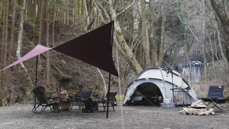 【かっこいいキャンプギア】沼にハマったキャンパーのテントとは?🏕ソロキャンプ道具紹介🔥尾neru design works ガレージブランド