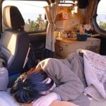 【車中泊のひとり旅】小さな軽自動車に引きこもりソロキャンプ| Car camping