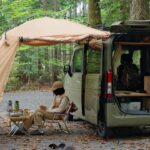 山奥で￼軽自動車と車中泊ソロキャンプ。最近の私について。|minivan solo camping