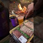 【キャンプ飯】ひとり焼肉パーティー#キャンプ#ソロキャンプ #shortsvideo