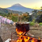 【女子ソロキャンプ】美味いキャンプ飯と熱燗をキメる。孤独ほど贅沢なものはない。【桃川ニジマス】