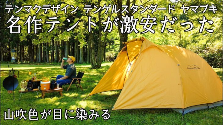 【ソロキャンプ】テント激安販売時代突入。Amazonよ！もういい加減にしておくれ。また買ってしまったではないか！【テンマクデザイン】