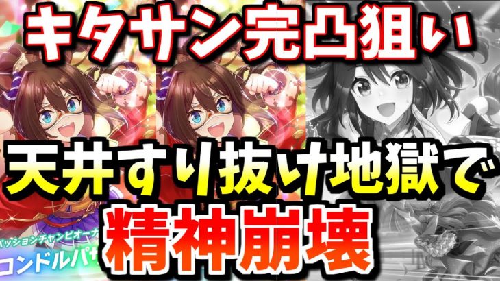 最強のサポカ『キタサンブラック』完凸狙いでガチャを引いたら天井以上に引かされて大爆死で精神崩壊した話【ウマ娘 プリティーダービー】