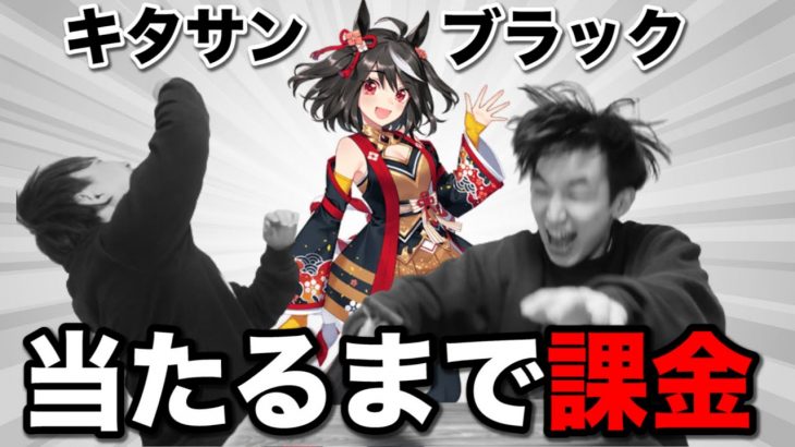 【地獄】ウマ娘！キタサンブラック当たるまで課金ガチャ