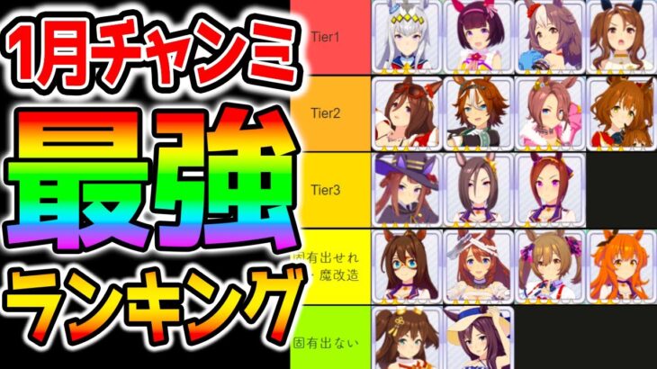 【ウマ娘】最強ウマ娘ランキング『カプリコーン杯！』Tier！チャンミで強いウマ娘を解説！追い比べゲーミング【初日Tier ウマ娘プリティーダービー ジュエル チャンミ】