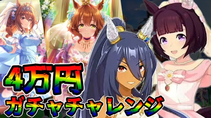 【ウマ娘 ガチャ】可憐で力強いウマ娘たちが花嫁衣装で登場！！ ニシノフラワー＆ヒシアマゾン＆ダイワスカーレット＆アストンマーチャン【ウマ娘プリティーダービー】