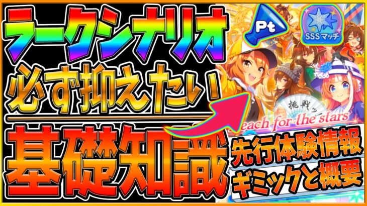 【ウマ娘】必ず抑えたい”新育成シナリオ”基礎知識まとめ‼育成の流れや重要なポイント、先行体験の情報を紹介していきます！さらに2.5周年ガチャVS最強復刻の優先度解説！プロジェクトラーク【うまむすめ】