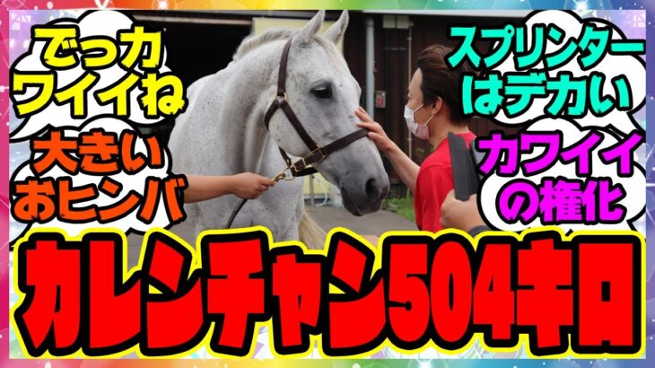 『カレンチャン体重504kg』に対するみんなの反応集 まとめ ウマ娘プリティーダービー レイミン 3周年アニバーサリー オルフェーヴル ジェンティルドンナ 新シナリオ 池添