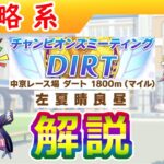 ８月ダートチャンミ攻略/前編【ウマ娘/編集8h】