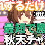 【ウマ娘】2日で勝てる！超手抜き「チャンミ勝率7割最短ルート育成ガイド」　~先行編~