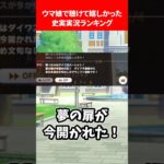 ウマ娘で聞けて嬉しすぎた史実実況ランキング #ウマ娘プリティーダービー