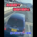 【ドラレコ】高速道路で無理矢理停止！！！？？危なすぎる煽り運転【広告なし】