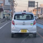 あおり運転と思ったら！対向車と接触寸前！フロントガラスが凍りついてるのに運転してる、前は見えないのに呆れた運転