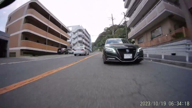 EⅮR22G 煽り運転の一部始終、リアカメラ映像。