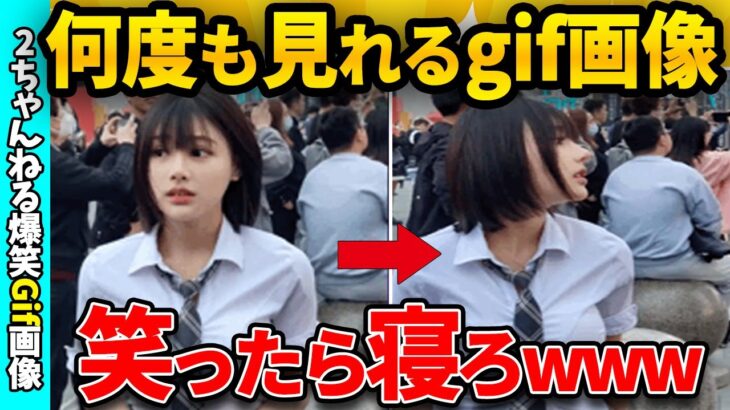 【2chおもしろgif】このgif画像で吹いたら寝ろwww【コメ付き】【ゆっくり解説】