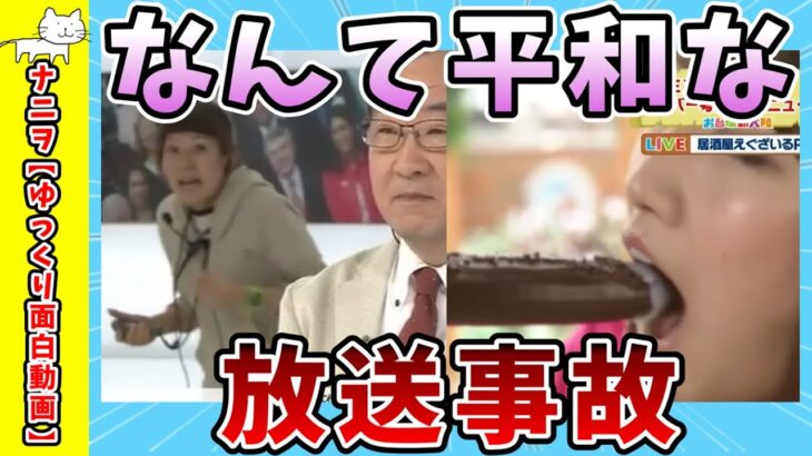 【面白動画】とっても平和に感じる放送事故【ゆっくり解説】